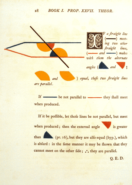 Bryne euclid i.27