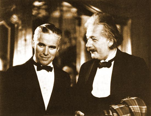 Chaplin einstein