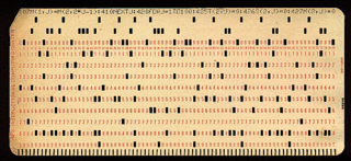 Blog--punch card