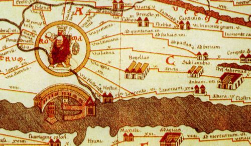 Peutinger Table Rome & Portus