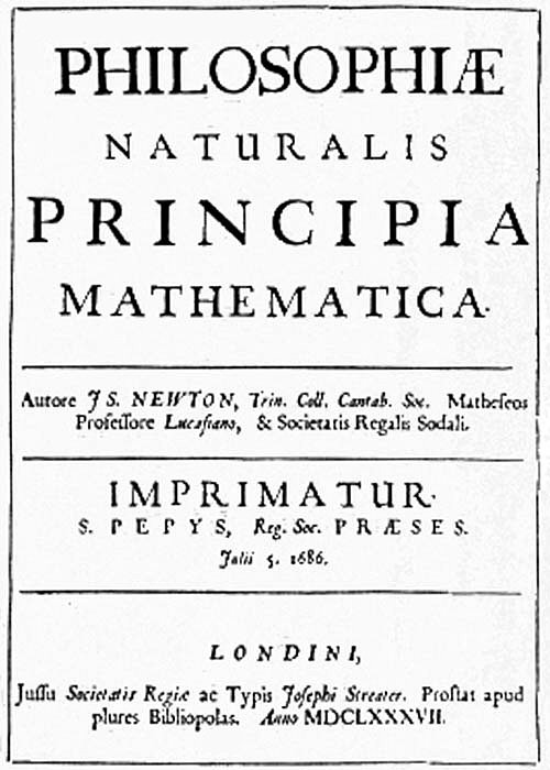 Newton--principia