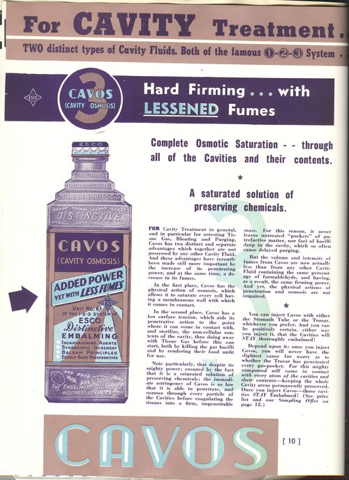 Mar 13 esco cavity treatment