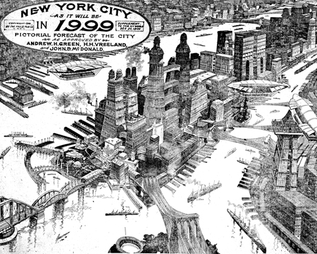 City--NEw York World, 1900