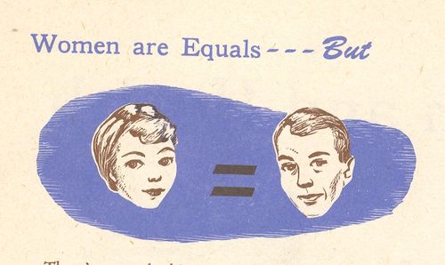 Mar 25 women equals but