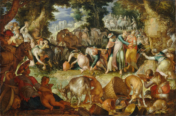 April 18 moses wtewael