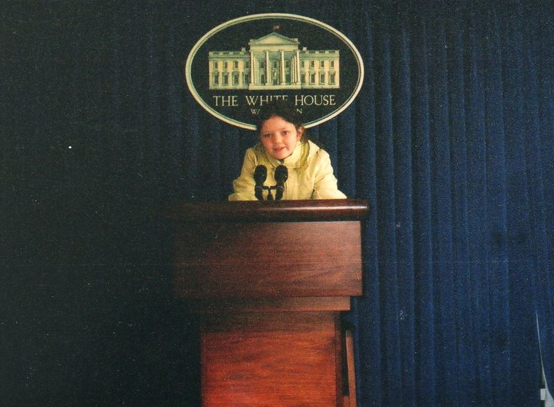 Emma at white house podium033