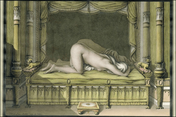 Lequeu reclining nude Lequeu reclining nude