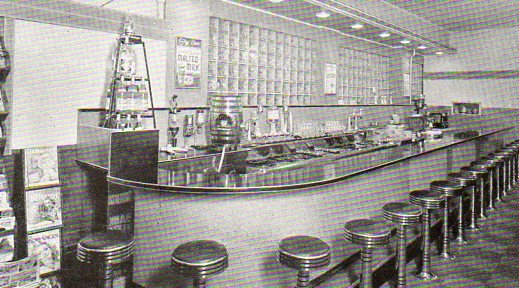 A soda fountain view 2488