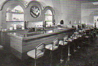 A soda fountain view 3489