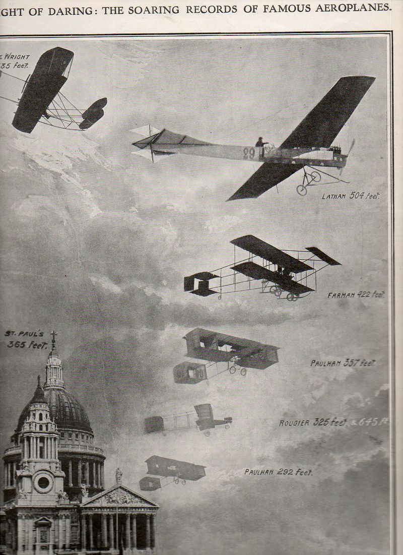 Cody flight  Hieght sof flight aerodrome505