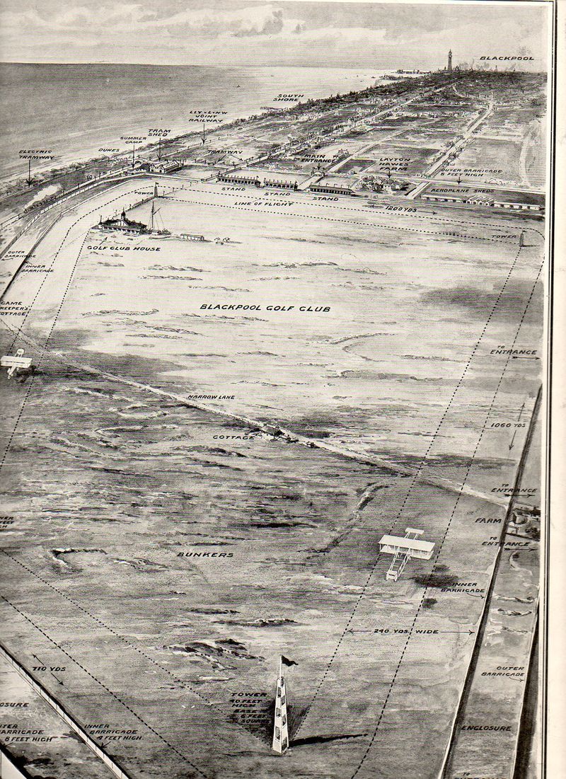 Cody flight  Blackpool aerodrome504