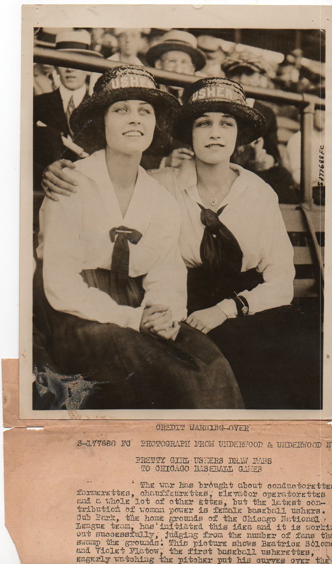 WWI--e--women ushers684