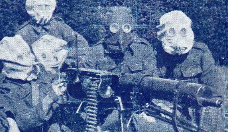 WWI--gas machine gunb712