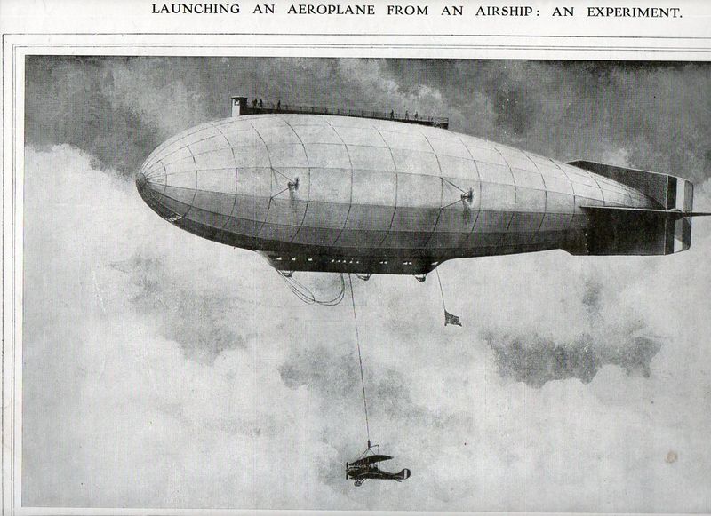 Strange sky--launch plane839