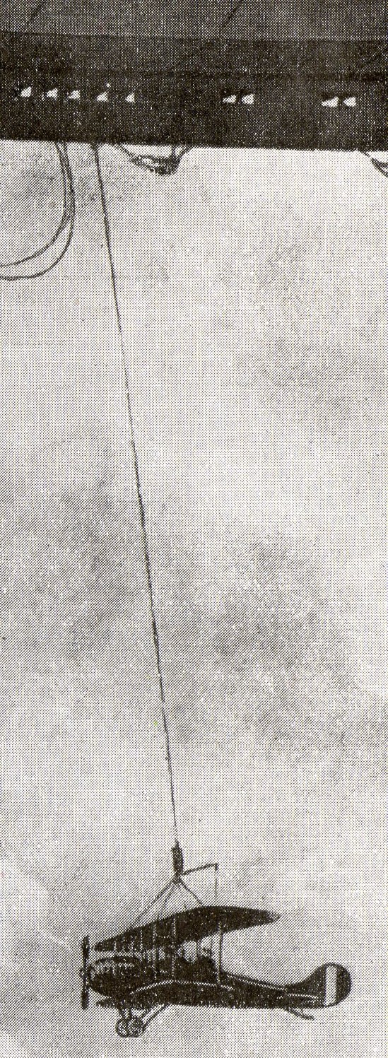 Strange sky--launch plane det841