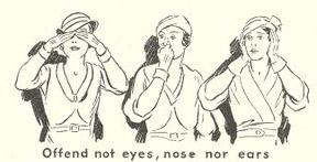 Women--offend not eyes