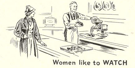 Women--like to watch