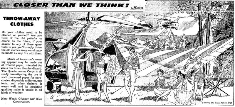 Future--throw away clothing Future--throw away clothing