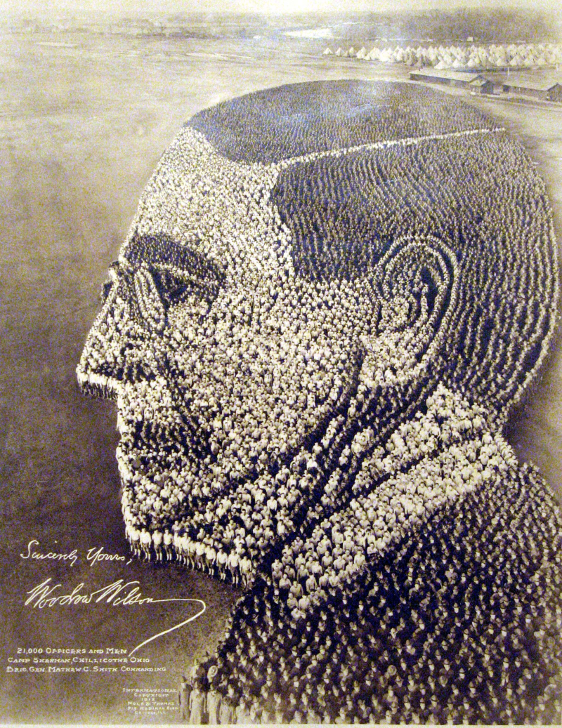 Arthur -Mole-Thomas-1918-Woodrow-Wilson-1