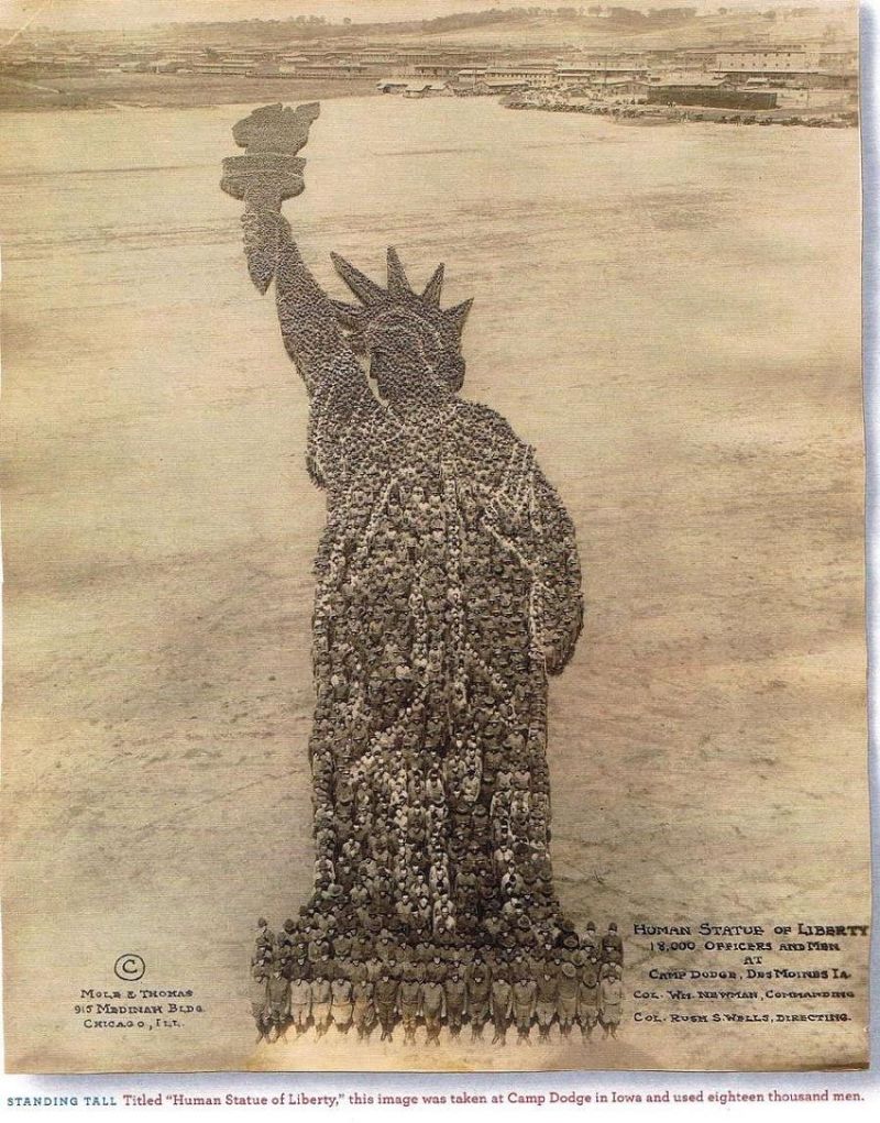 Arthur-s-mole-john-d-thomas-1918 statue liberty