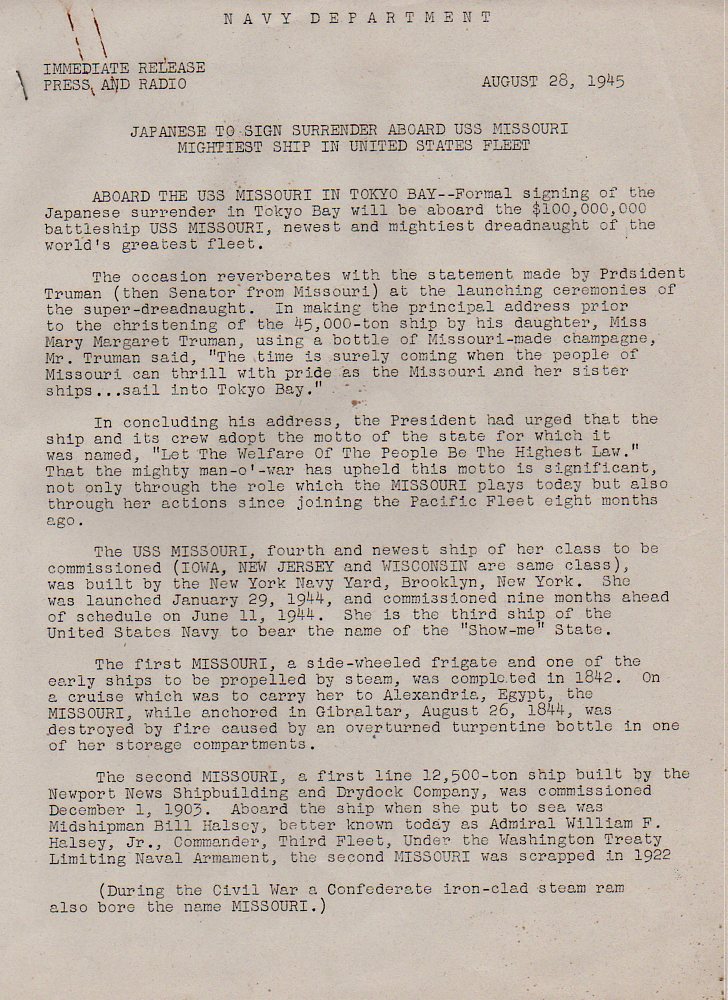 Japan surrender missouri959