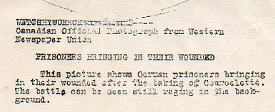 WWI--German prisoners--marching text329