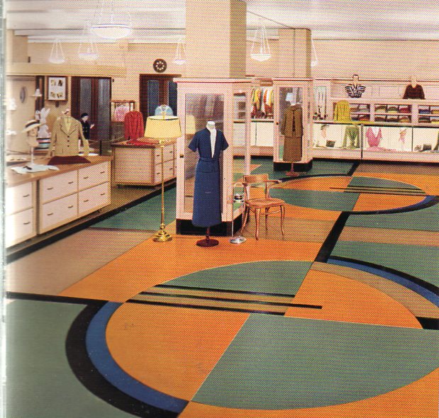Color floor--clothing store376