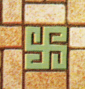 Color floor--swastika 378