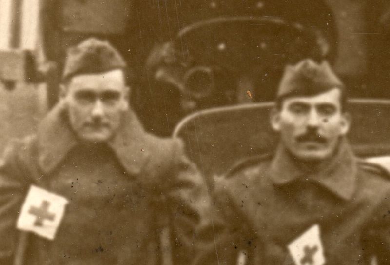 WwI--photos--flags london c032