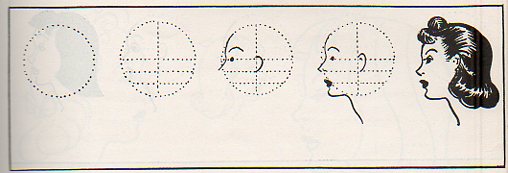 Blank women--anatomy art profile283