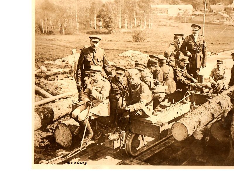 World War I photos-=trnch lumberjacks293