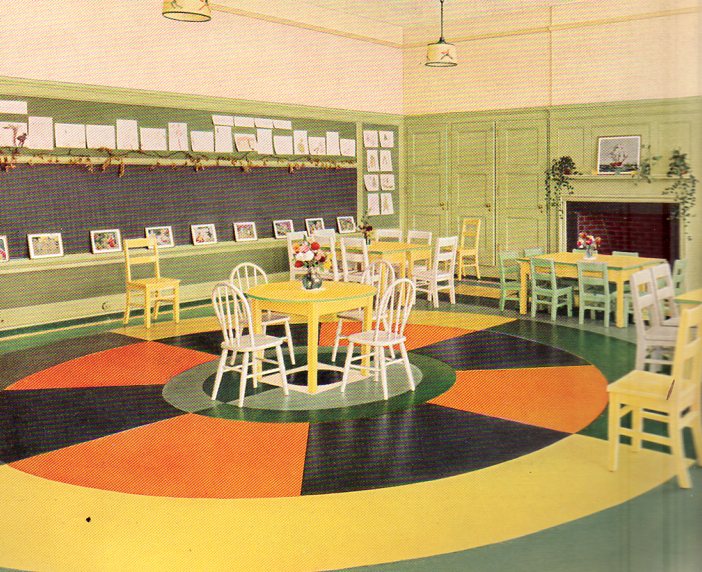 Color floor--kinder375