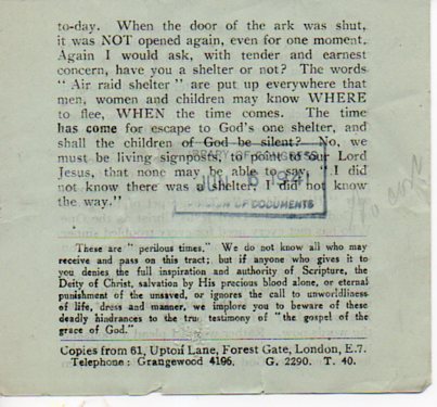 London BlitzShelter895