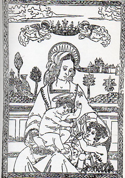 Clouds 1500 Mary Christ  St John910