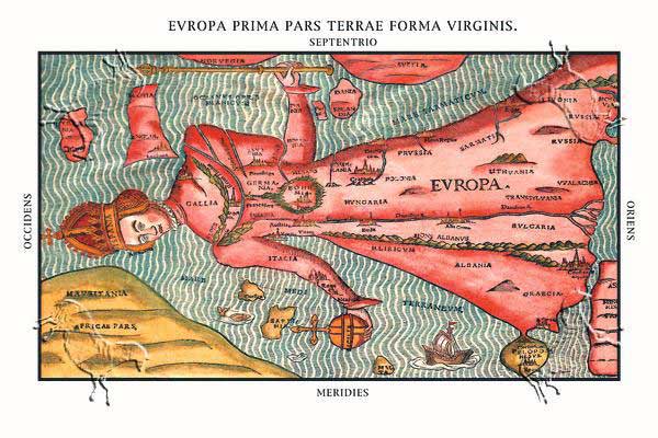 MAPS iMAGINATION eUROPA pRIMA buNTING vIRGIN