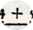 Lines--addition sign 3 Widman det644