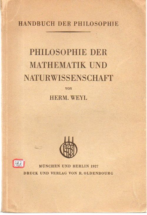Weyl philosophie347