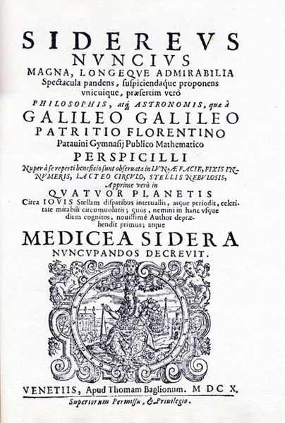 Galileo siderus