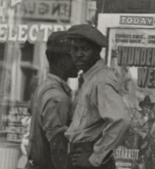 Lange colored theatre men