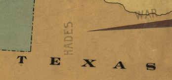 Slave map 1888 texas