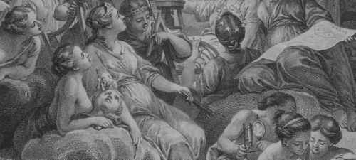 Diderot frontispiece detail 1