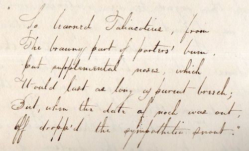 Medical manuscript detail