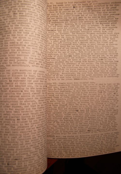 Manuscript insane two Manuscript insane two