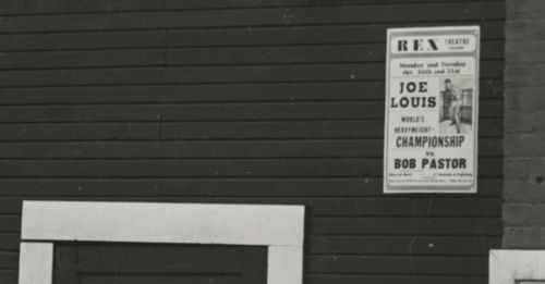 Lange colored theatre joe louis