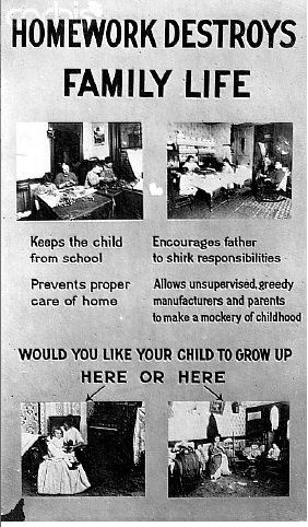 Child work homework_destroys