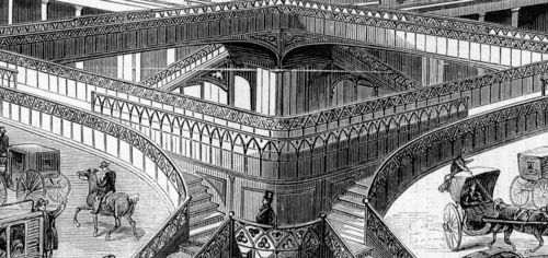 Ironpunk walkway detailed detail