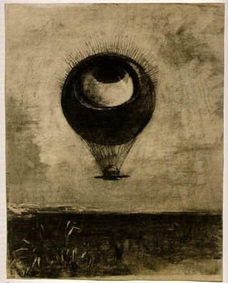 Redon eye balloon Redon eye balloon