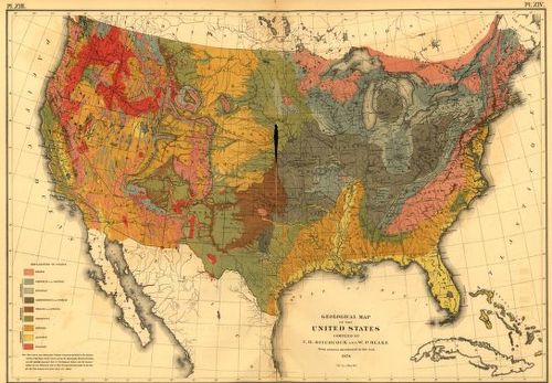 Statistical Atlas 1870 geo map