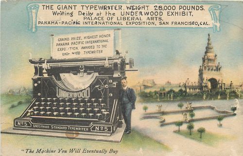 Typewriter giant