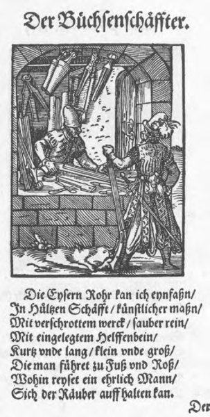 Amman rifle butt Amman rifle butt